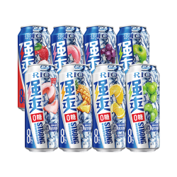 锐澳 强爽 预调鸡尾酒 500ml*8罐