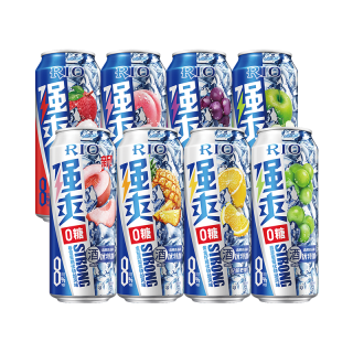 锐澳 强爽 预调鸡尾酒 500ml*8罐