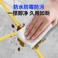 臻榜 美缝剂填缝剂同色膏修补膏卫生间封边勾缝剂美缝胶玻璃胶密封胶 白色