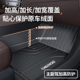车丽友汽车脚垫TPE于特斯拉modelY/3环保车垫