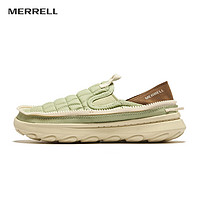 迈乐（Merrell）户外休闲鞋男HUTMOC一脚蹬低帮舒适耐磨户外露营鞋易穿脱户外鞋 J007564绿棕（女） 40 J007564绿棕（女） 