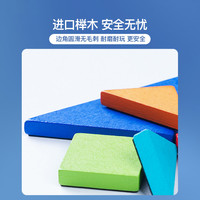 TOI七巧板磁力拼图幼儿园智力拼图幼儿园一年级玩具 书本便携式-磁性七巧板