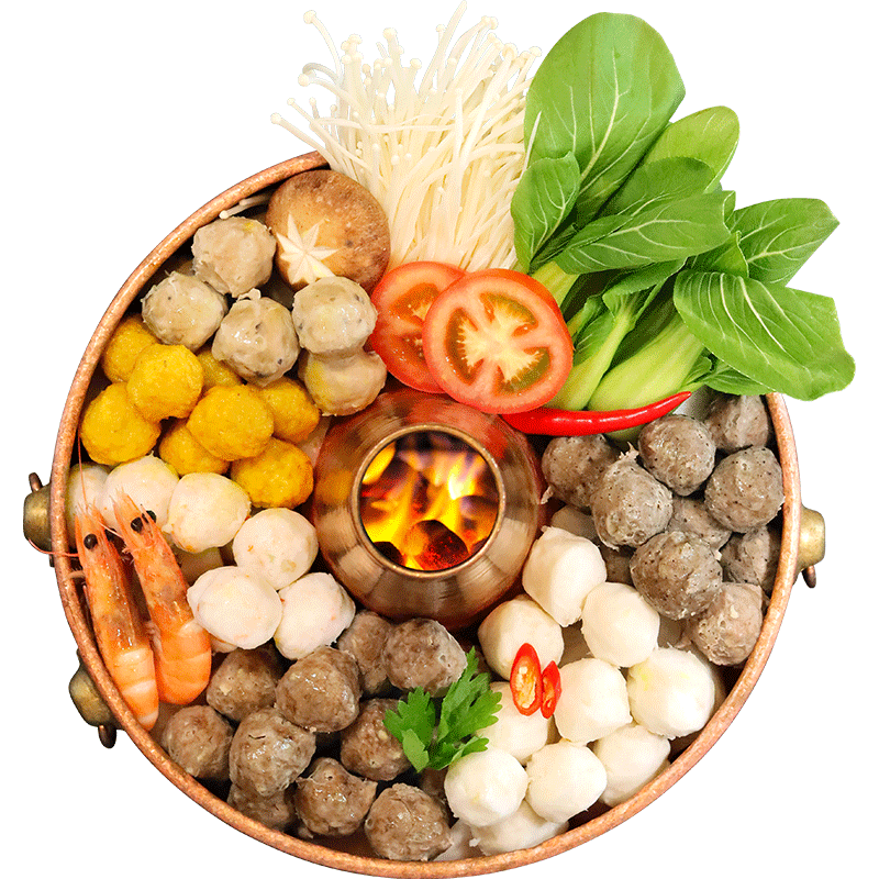 嘉好味 牛肉丸牛筋丸猪肚丸鱼蛋烧烤麻辣烫关东煮