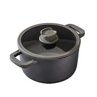 BergHoff贝高福汤锅不粘锅家用炖锅蒸锅电磁炉燃气蒸架