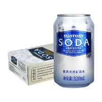 88VIP：SUNTORY 三得利 苏打水原味320ml*24罐