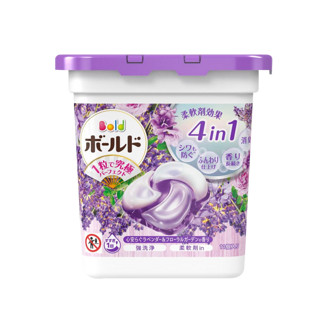 P&G 进口洗衣凝珠洗衣球4D柔顺剂持久留香 薰衣草香11颗*3盒