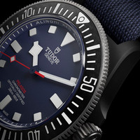 帝舵（TUDOR）帝舵瑞士领潜型FXD系列天文台复合碳机械手表 M25717N-0001-黑盘织带-42mm 【