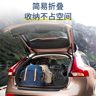 初邦轮椅折叠轻便减震老年人轮椅车旅行手推车代步车家用医用CB-XLKH