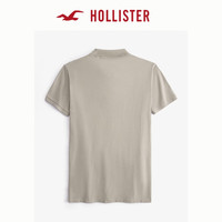 HOLLISTER25春新款经典小海鸥刺绣LOGO短袖Polo衫男装KI324-5168