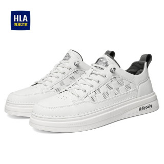 HLA 海澜之家 男鞋休闲板鞋 百搭