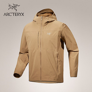 ARC'TERYX 始祖鸟 GAMMA LIGHTWEIGHT HOODY 防风 男子 软壳夹克 Canvas/砂陶棕 M