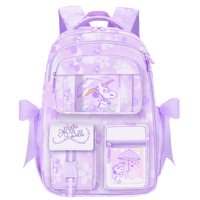 【冰箱开门】小书包儿童女轻便大容量1-3-6年级减负可爱背包