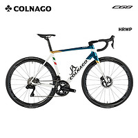 COLNAGO 梅花C68公路车 意大利原产碳纤维碟刹 UT8170电子无线电变自行车 整车-HRWP 白蓝金 420