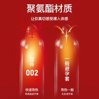 DRYWELL涩井避孕套超薄002聚氨酯润滑套延时套男持久日本品牌 聚氨酯002超薄3只+胶乳物理持久12只 聚氨酯超薄隐形祼入避孕套