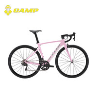 坎普（CAMP）SR3 圈刹版自行车碳纤维前叉轻量铝合金运动赛车禧玛诺套件公路车 粉色圈刹