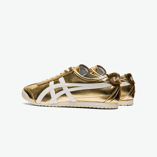 Onitsuka Tiger鬼塚虎MEXICO 66™男女复古金色运动休闲鞋 白色/金色 40 白色/金色(1183B566-201)