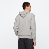 Gap男女装2025春季贴布绣logo连帽衫卫衣经典上衣美版868453 灰色 M 美码 L亚洲码180/96A