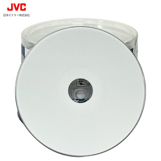 JVC/杰伟世 BD-R蓝光光盘/可刻录盘档案蓝光碟片1-12速25GB光盘大容量光盘可打印50片桶装