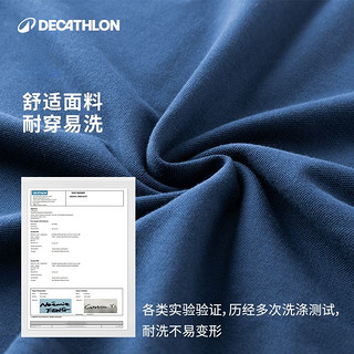 迪卡侬 DECATHLON 500 男子POLO衫 8203080 宝蓝色-全棉款【更亲肤】 全棉款