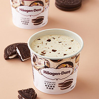 哈根达斯 Häagen·Dazs Haagen-Dazs）经典曲奇香奶口味冰淇淋 100ml/杯