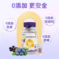 仁和软糖vc锌儿童成人全家零食秋梨枇杷可搭蓝莓叶黄素软糖小熊软糖 DHA接骨木莓软糖 3瓶周期装