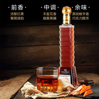 Louie mardini法国进口xo白兰地洋酒网吧经典酒类口粮酒摆柜收藏酒版40度700ml 40度 700mL 2瓶