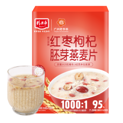 jinglipei 精力沛 早餐谷物 红枣枸杞胚芽燕麦片果蔬即食冲饮麦片480g（30g×16袋）