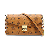 MCM 中号信封包Millie Visetos斜挎包女士单肩链条包