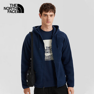 THE NORTH FACE 北面 羊羔绒外套抓绒衣男秋冬户外加厚保暖7QOV 8K2/藏青色 XL