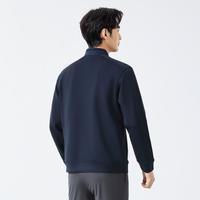 【含莫代尔】半拉链卫衣男2025春季立领时尚休闲套头上衣