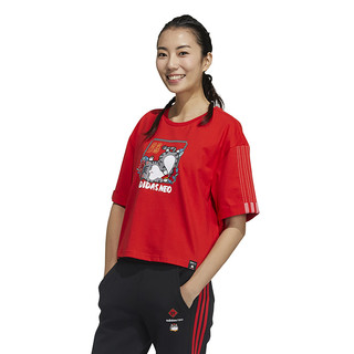W CNY WW TEE  女士舒适透气运动休闲短袖上衣