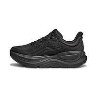 HOKA ONE ONE女款邦代9公路跑步鞋BONDI 9轻盈舒适缓震 BBLC-黑色 （US7  38 2/3） 38.5