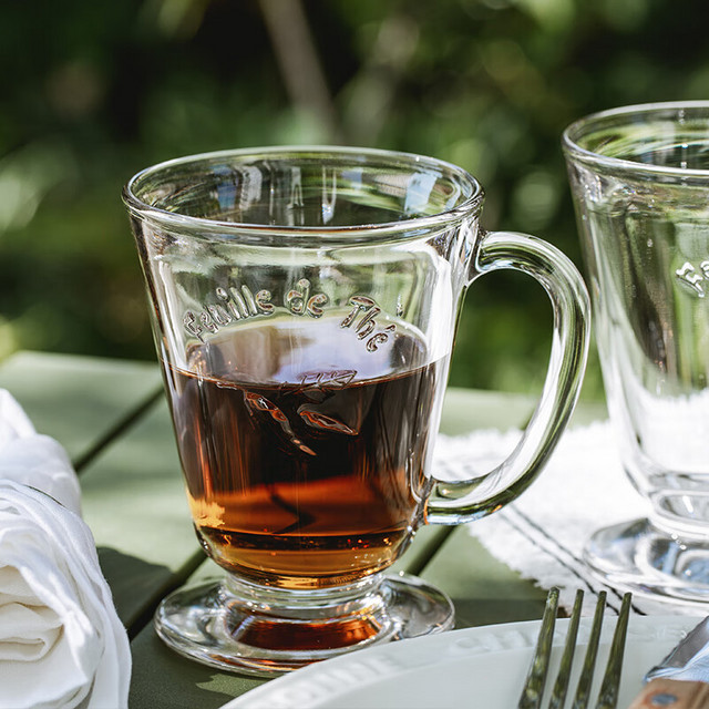 La Rochère LA ROCHERE 法国进口玻璃马克杯复古水杯果汁杯咖啡杯法式玻璃杯咖啡牛奶杯 270ml