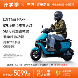 派电 PAI DM3 MAX+ 智能电摩电动车高速电摩百公里长续航电动两轮摩托车 到店选颜色