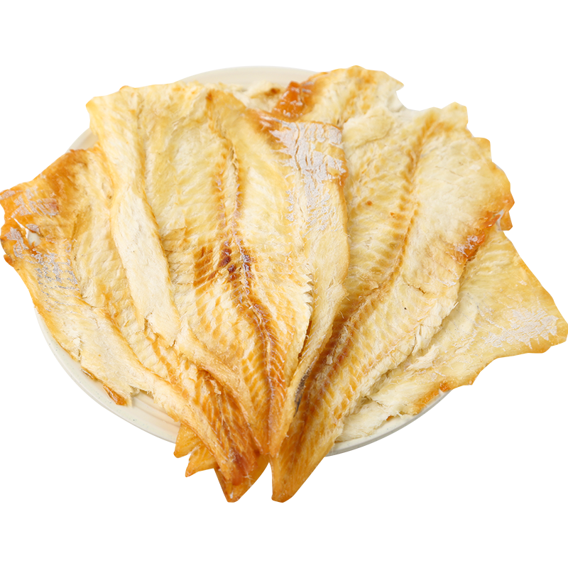 大洋船长大洋青岛特产即食海鲜孕妇休闲鳕鱼片干零食烤鱼干片