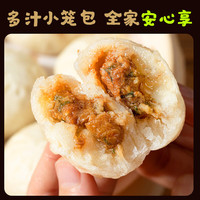 网易严选黑猪肉小笼包125g/包 馅多肉满速冻包子早餐面点全家早餐 【青菜包*3袋+豆沙包*2袋