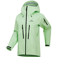 ARC'TERYX始祖鸟 ALPHA SV JACKET GORE-TEX PRO 防水 女子 硬壳夹克 Phosphorescent/磷光绿 XS