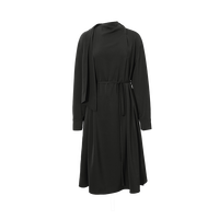 限尺码：Meilleur moment 立领长袖气质连衣裙中长裙