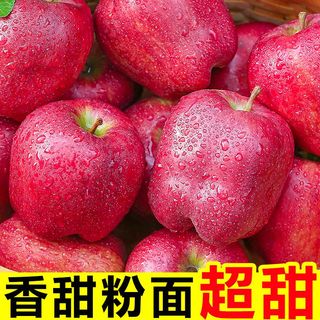 花牛苹果甘肃天水新鲜水果粉面刮泥蛇果黑苹果4.7斤