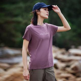 【裸感速干排汗】女2024年夏款轻薄圆领快干透气t恤短袖上衣