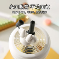 杯具熊（BEDDYBEAR） 儿童吸管冷萃杯Tritan材质男女宝宝夏季大容量户外运动水杯 冷萃杯-黑白米妮 580ml