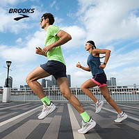 布鲁克斯（BROOKS）Glycerin 22甘油22  跑鞋男女缓震运动跑步鞋 【男款平衡 联名款 】椰奶/白/黑 42