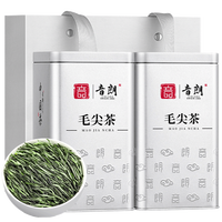 音朗 茶叶绿茶  毛尖茶明前新茶 特级浓香型茶叶礼盒装2罐共500g