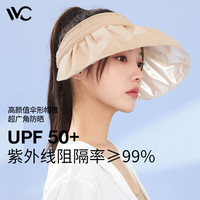 VVC防晒帽女春夏蓓蕾遮阳帽防紫外线夏季户外遮阳帽子
