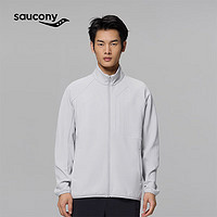 索康尼 saucony 秋冬男子梭织外套运动通勤生活保暖上衣高级灰4XL