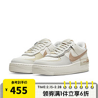 NIKE 耐克 空军一号女子运动鞋轻盈板鞋 AF1 SHADOW CI0919-116 36.5