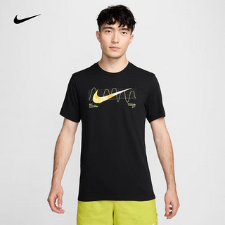 NIKE 耐克 男子AS M NK DF TEE IYKYK RUN SU24T恤 FV8391-010 M