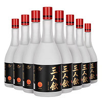 江小白 三人饮 52%vol 清香型白酒 500ml*8瓶