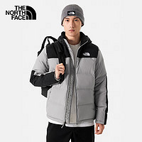 THE NORTH FACE 北面 羽绒服男户外保暖防泼水鹅绒4U82 灰色/A91 L