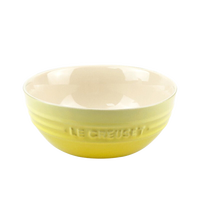 酷彩(Le Creuset)炻瓷盘创意沙拉水果菜盘家用汤碗 13.5cm汤碗尼斯阳光